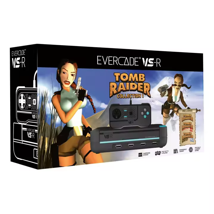 Bundle Evercade VS-R Tomb Raider - 1