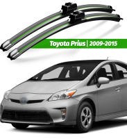LimpiaParabrisas Delantero Imano Para Toyota Prius 2009-2015 Limpia Ventanas Con Cepillo De Pared Natural Goma Negro Y Verde Accesorios 26+16 - details 0