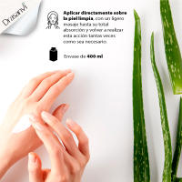 DRASANVI - Gel Aloe Vera puro con Vitamina E - Regenerador para la piel 100% natural - Hidratante y cicatrizante - 400ml - details 1