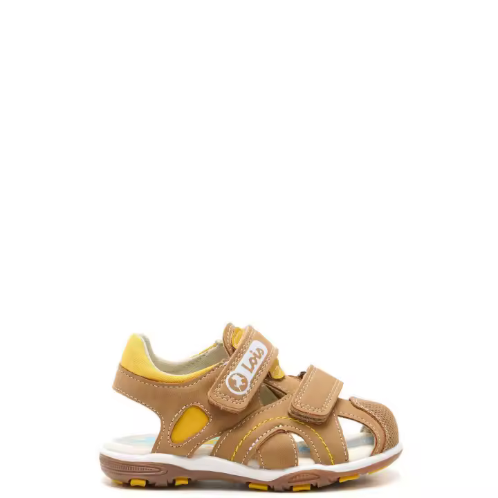 Lois 46251 Sandalias cangrejeras para niño camel en sintético 46251-043 - 1