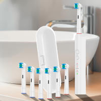 Cepillo De Dientes Eléctrico Inteligente Con 6 Cabezas 3 Modos Y Timer De 2 Minutos Recargable Compatible Con Cabezas De Cepillo Oral B - details 0