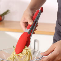 Pinza Para Carne De Acero Inoxidable 7/9/12 Pulgadas Con Mango De Silicona Antideslizante Para Barbacoa Y Cocina Accesorios De Fiesta - details 10
