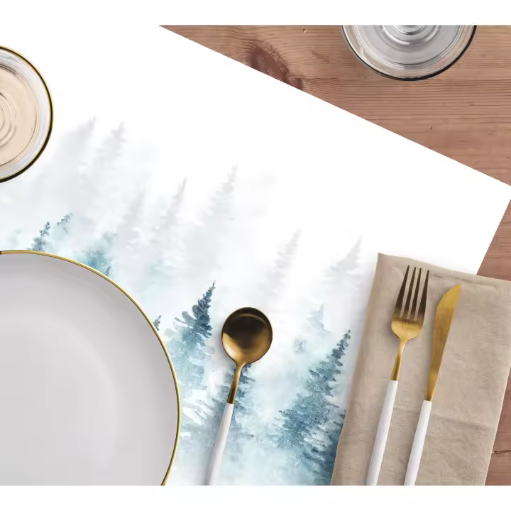 VINILIKO, set de 4 individuales de mesa Frost  4u-30x45 cm - 1
