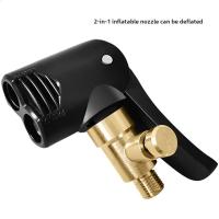 Adaptador De Bombín Para Bicicleta Y Motocicleta 2 En 1 Conector De Válvula De Aire Accesorios De Automóvil Inflador De Bicicleta - details 8