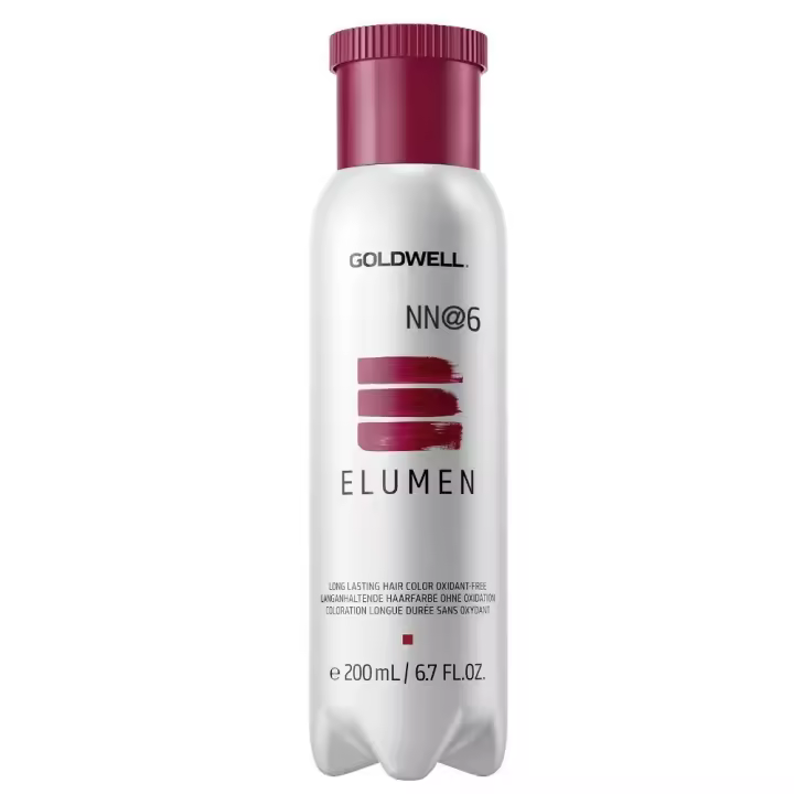 Goldwell Elumen NN@6 200 Ml. Coloración de Larga Duración. Durabilidad Excepcional. Sin Peróxido, Sin Amoniaco Ni Olor a Amoniaco. - 1