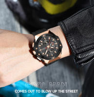 Reloj Deportivo Multifuncional CURREN Moda Con Correa De Silicona Y Dial Luminoso Manos Luminosas Cronógrafo De Cuarzo Diseño Creativo Resistente Al Agua - details 14