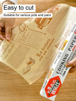 Papel Absorbente De Aceite Para Hornear Y Cocina Con Corte Facil Y No Adhesivo Roll De 8M Herramienta De Cocina Para Pan - details 8