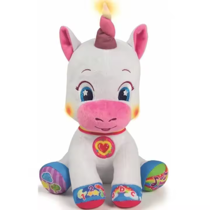 Peluche Baby Unicornio Infantil Clementoni - 1
