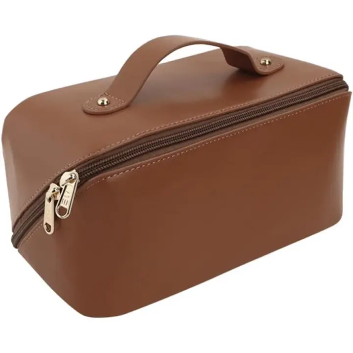 Mujer Bolsa De Viaje Impermeable Marrón - Gran Capacidad - 1