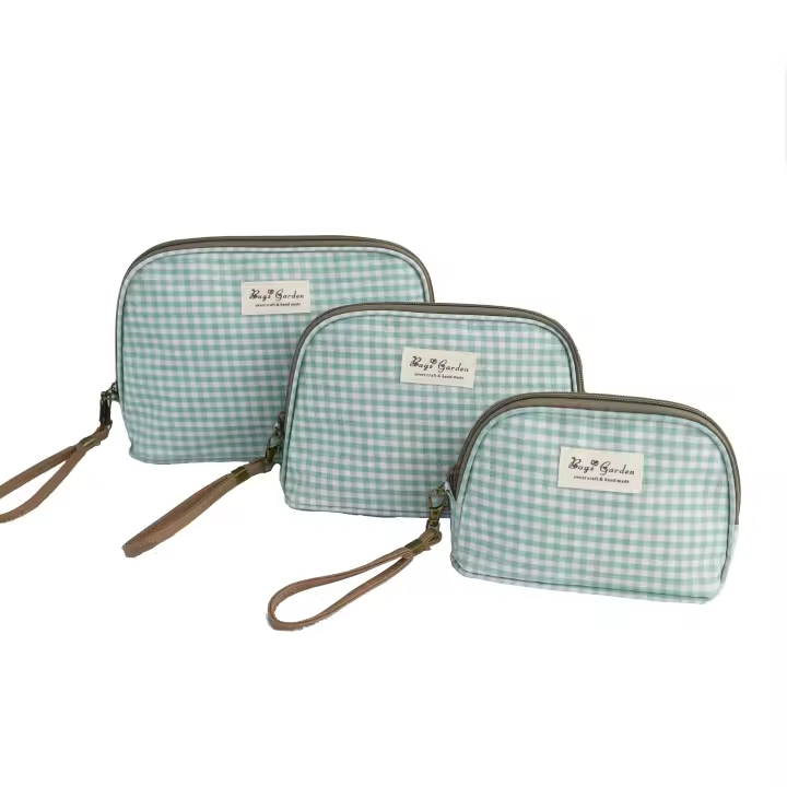 Set de 3 neceseres impermeables Vichy - Bagsgarden - 1