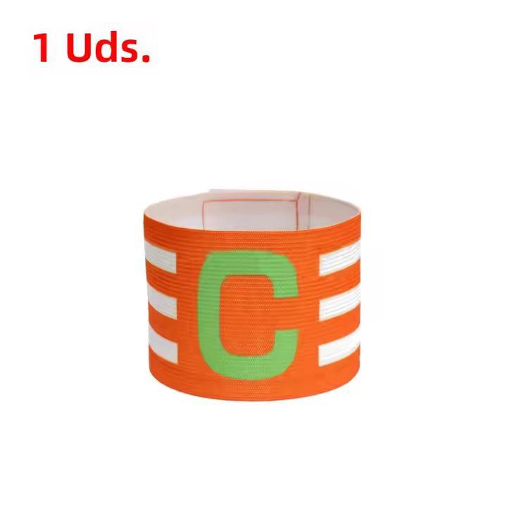 Armband De Capitán De Fútbol Para Niños Y Adultos 5/10pcs Bandas De Brazo De Líder Para Competición Y Entrenamiento De Fútbol En Nylon Con Fijación De Cinturón - 1