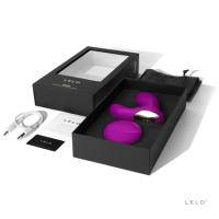 Lelo HUGO™ Deep Rose - Vibrador de Próstata con Mando a Distancia y Doble Estimulación - Silicona Biocompatible - details 1