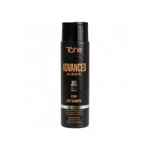 Tahe Champú Nº104 Grey Advanced Barber 300 ml ( Cabellos Blancos) - 1