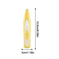 Afeitadora Eléctrica Para Gatos Y Perros Con Luz LED Impermeable Y Bajo Ruido Trimmer De Pelo De Patas Y Orejas Para Mascotas - details 41