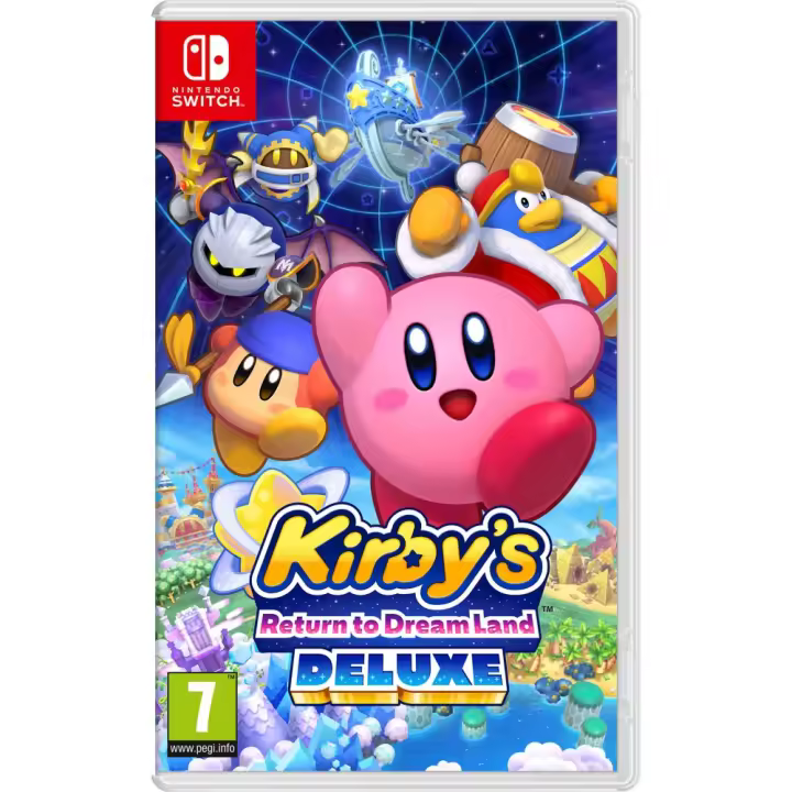 KIRBY'S RETURN TO DREAMLAND DELUXE SWITCH JUEGO FÍSICO NINTENDO SWITCH     VERSIÓN ESPAÑOLA GARANTÍA EU - 1