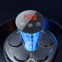 Entrenador de boxeo con música inteligente, máquina de boxeo con respuesta electrónica LED, bolsa de arena para colgar en la pared, Compatible con Bluetooth para niños y adultos - details 0