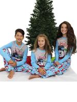 Conjunto De Pijamas Navideños Familiar 2023 Con Diseño De Payaso De Nieve Para Padres E Hijos Incluye Top Y Pantalones Adecuado Para Dormir En Familia - details 11