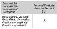 Creatine Monohydrate 200g - Gold Nutrition - details 2