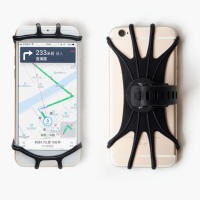 Soporte Universal Para Móvil De Silicona Elástica Antigolpes Para Ciclismo Montar En Bicicleta Motocicleta DVR GPS Con Soporte De Montura En Bicicleta - details 9