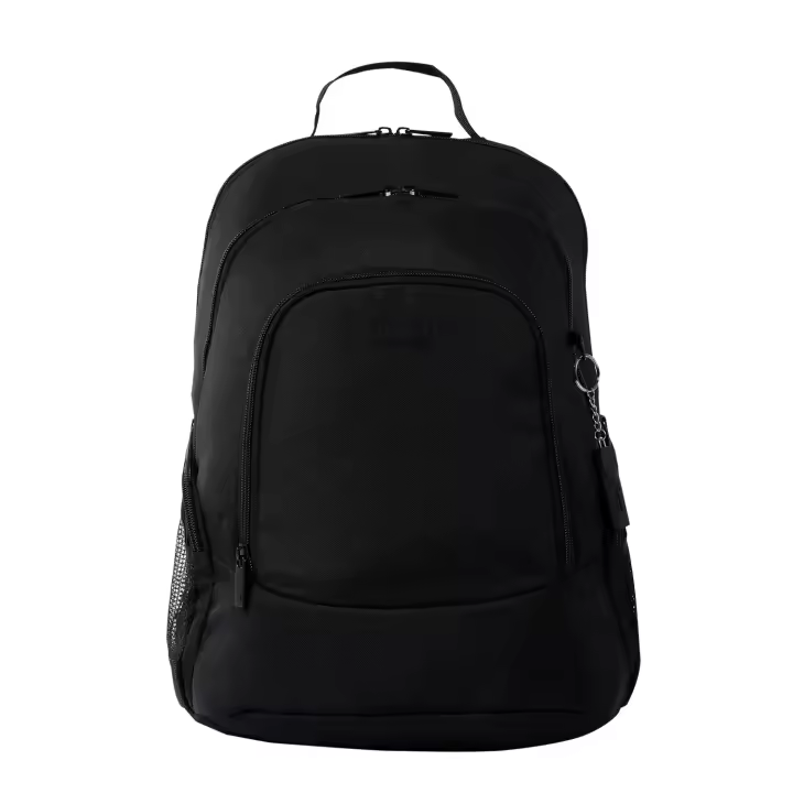 Totto Mochila urbana  Kuat  PC 16  Negro -Material: Poliester -Dimensiones: 22 x 37 x 15 cm - 1
