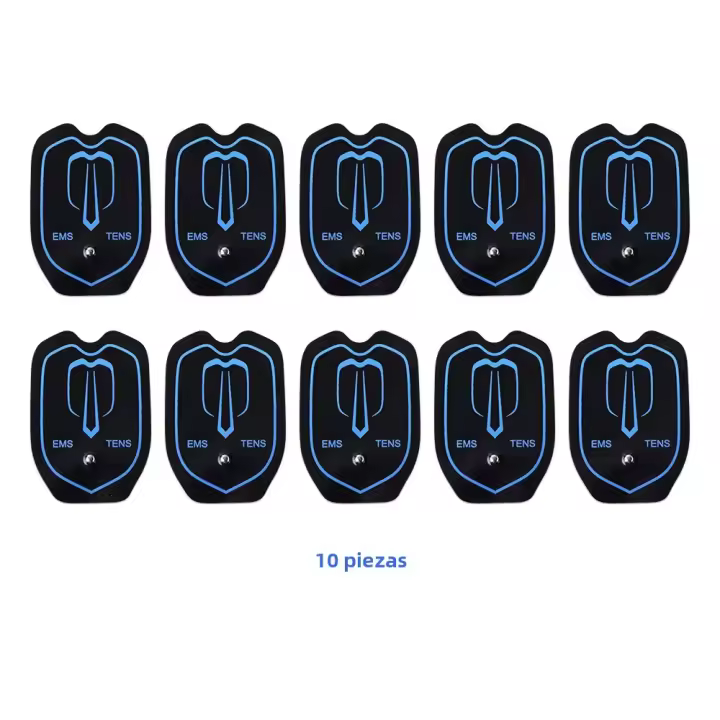 10/20PCS Parches De Electrodo Con Gel Para Máquina De Acupuntura Tens Fisioterapia Adelgazante Estimulador Muscular Ems Masajeador - 1