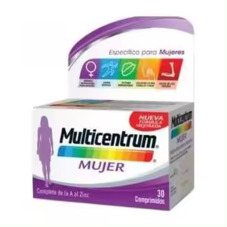 Multicentrum Mujer, 30 Comprimidos - 1