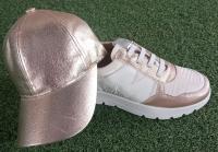 My Soft 25M264 zapato deportivo con elasticos tonos blanco oro - details 1