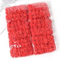 144Pcs Mini Rosas Artificiales 7.5cm Esponja Flores Falsas Para Decoración De Boda Decoración De Hogar Regalos DIY Accesorios - details 16