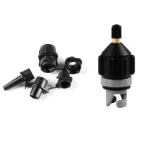 Kit De Adaptador De Válvula De Aire Multifuncional Para Bote Inflable Pump Adapter Paddle Boat Kayak Combo De Conector De Bomba - details 4