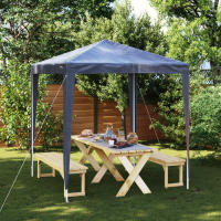 vidaXL Carpa para Celebraciones Profesional Fiestas Jardín Exterior Color Azul,  Blanco,  Antracita y mas - details 0