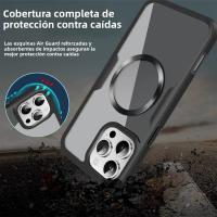 Estuche De Silicona Transparente Magnético De Lujo Para iPhone Con Protección Total Frontal+Retrogradamente Magsafe Antichoque Y Antisuciedad - details 7