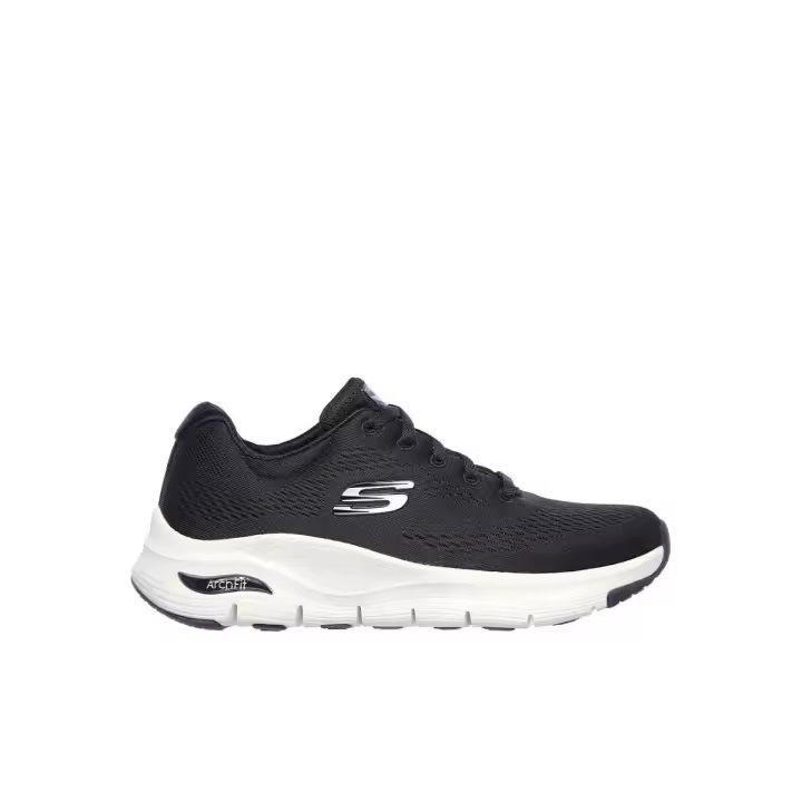 SKECHERS 149057_BKW Zapatillas deportivas de mujer negras en textil 78803 - 1