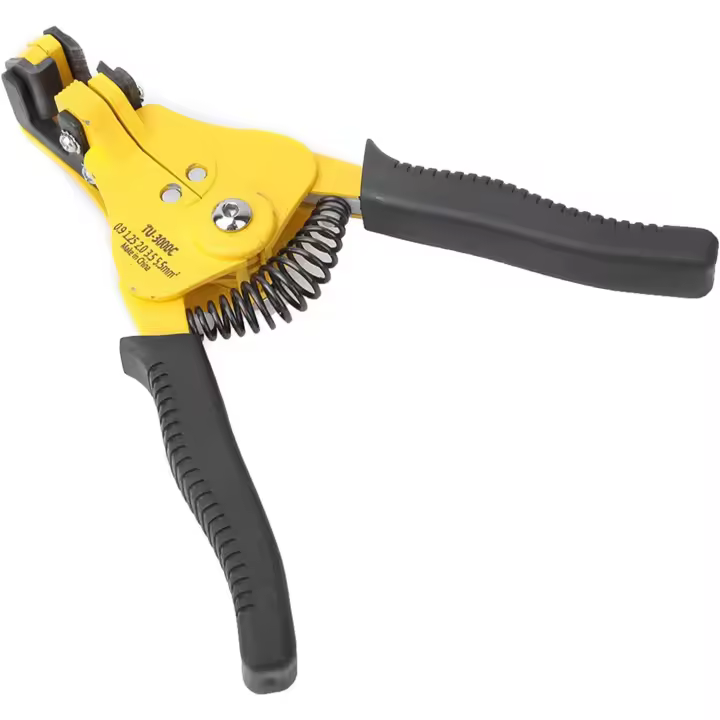 Pelacables automático para electricista, herramienta para pelar cables, 0,9/1,25/2,0/3,5/5,5mm, 23*10*4, alicates automáticos para electricista - 1