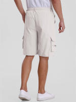 Shorts De Camuflaje Para Hombre Verano Secado Rápido Multibolsillos Ligeros Para Senderismo Pesca Camping Tácticos - details 3