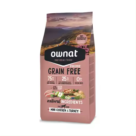 OWNAT PERRO GF PRIME MINI CHICKEN&TURKEY 1KG - 1
