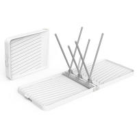 Rack De Secado Para Botellas De Bebé Plegable Con Bandeja Soporte Para Botellas De Viaje Ahorrador De Espacio Accesorios Para Botellas De Bebé - details 6