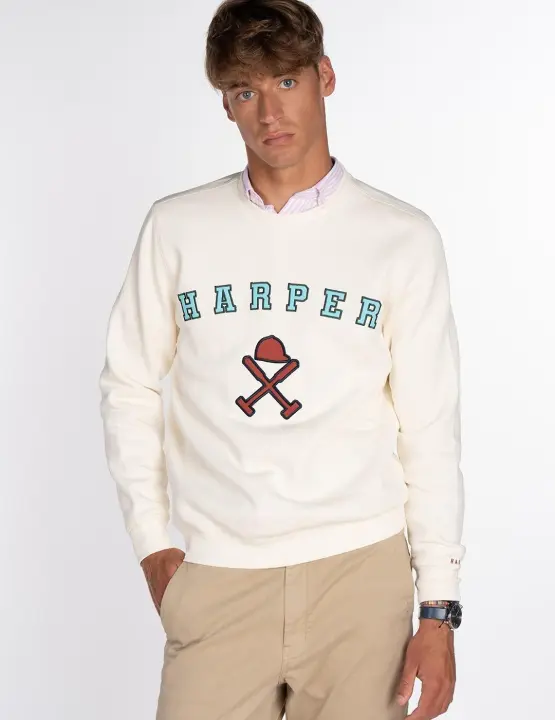 HARPER SUDADERA RETRO CRUDO - 1