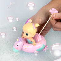 BLOOPIES Floaties Lena | Muñeca acuática; Lanzan Agua y Hacen Burbujas - Juguete de baño para niños y niñas - details 2