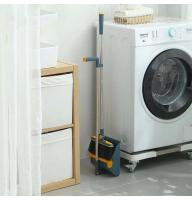 Cepillo De Piso Rotativo Plegable Y Grueso Con Cepillo De Peluche No Adhesivo Conjunto De Escoba Y Escoba Para El Hogar Herramienta De Limpieza - details 13