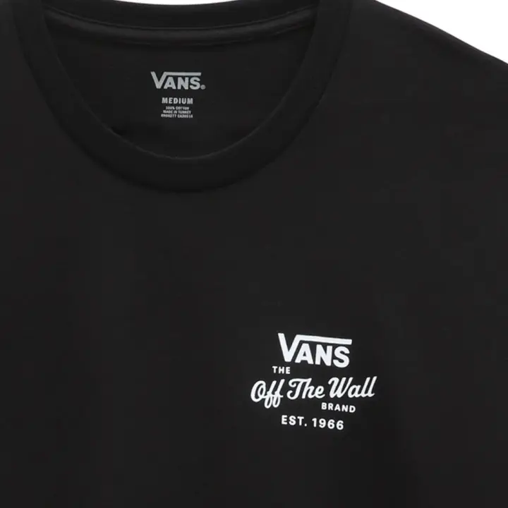 Camiseta Vans Worked-B Negro Vn000Afcblk1 - 1