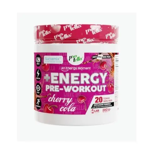 PRE ENTRENO (280G) CHERRY COLA - Protella - 1