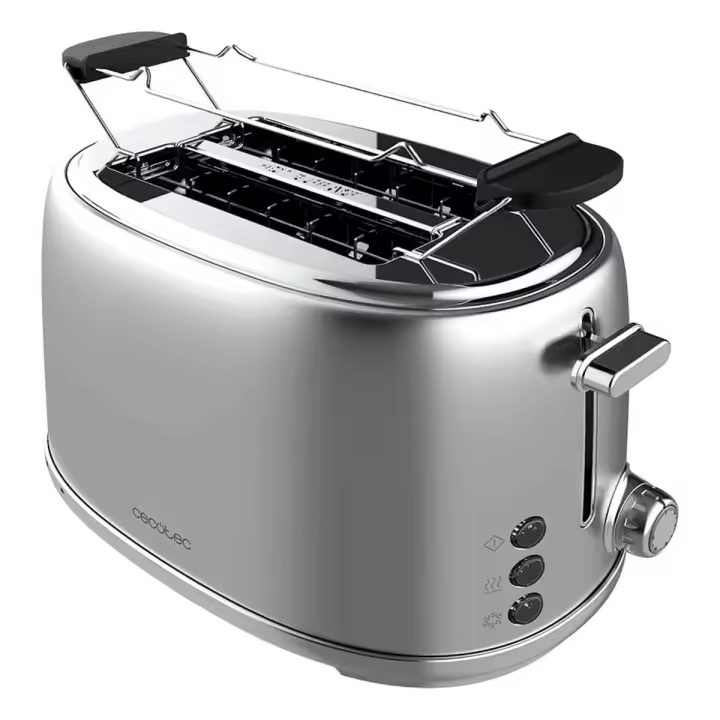 Tostador Cecotec Toast&Taste 1000 Retro Double 980W diseño retro - 1