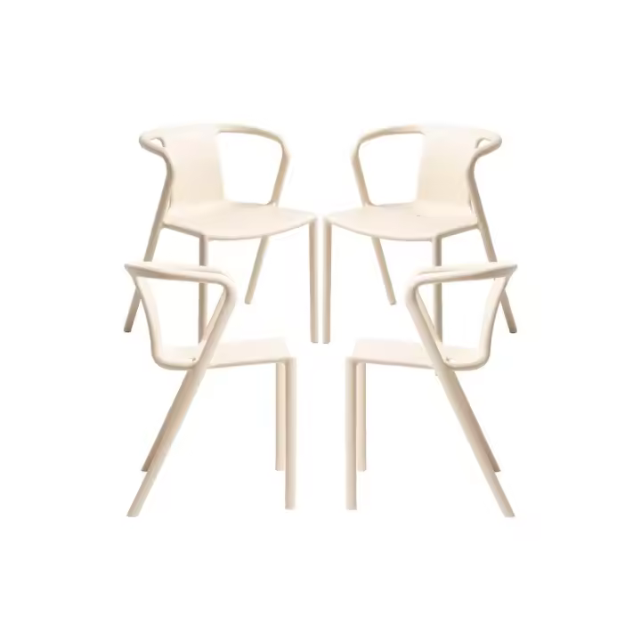 Pack 4 Sillas Indi - Beige - 1