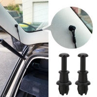 2/4PCS Clips Retenedor De Coche Negro Gancho De Puerta Interior De Automóvil Clavija De Fijación Para Maletero Y Rack De Equipaje - details 0