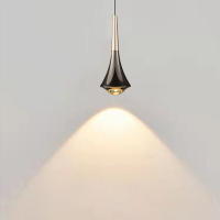 Lámpara Colgante LED Moderna Para Decoración De Habitación Con Bombilla COB Instalación Por Cuerda Material Aluminio - details 4