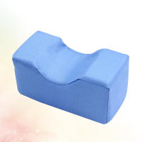 Almohada De Apoyo Para Tornillo De Tamaño Libre Y Color Azul Con Cubierta De Esponja Para Posición En La Cama Confortable - details 2