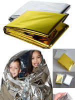 Manta Térmica Impermeable Y Viento Para Supervivencia En Exteriores Kit De Rescate Militar Primeros Auxilios Para Camping Y Senderismo - details 6