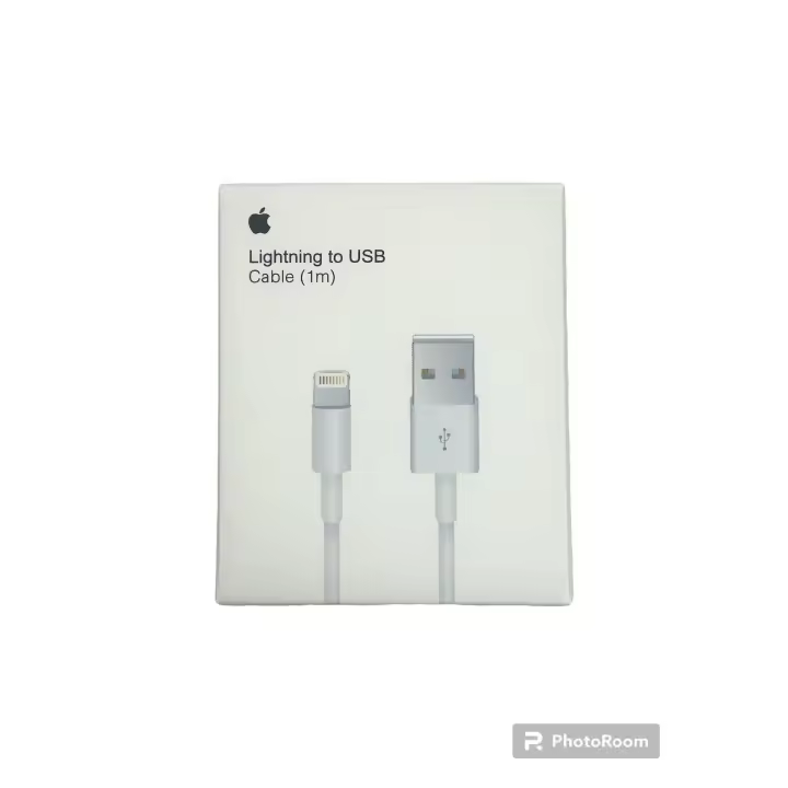 CABLE USB A LIGHTNING FOR IPHONE APPLE MD818ZM/A para cargar y transferencia de datos para coche Carplay - 1