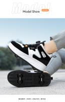 Zapatos Para Niños Y Estudiantes Con Ruedas Invisibles Y Cuatro Ruedas Deportivos Y De Exterior Para Niños Y Niñas Tallas Grandes Cómodos Para Caminar Y Jugar - details 15