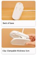 Lámpara De Escritorio Flexible 360° Con Clip Y USB Luz Nocturna Ajustable Para Dormitorio Estudio Lectura Oficina - details 2